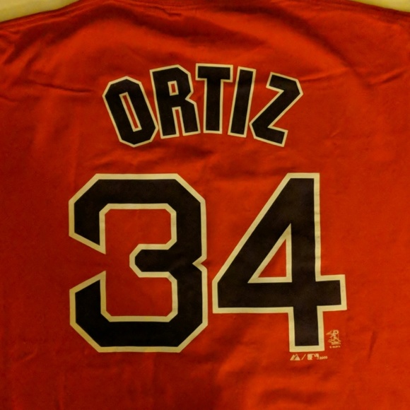 Red Sox  Ortiz player t-shirt - Picture 2 of 2